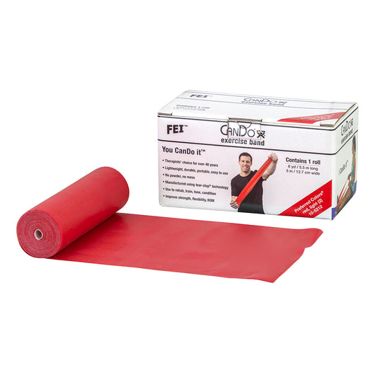 CanDo Low Powder Exercise Band Rolls Cases